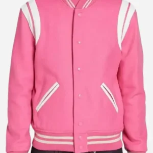 Lexi Minetree 2026 Elle S01 Elle Woods Pink Varsity Jacket