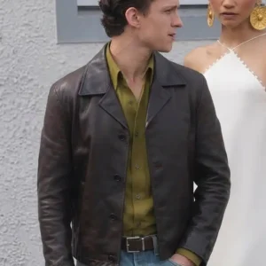 London ODYSSEY Photocall Tom Holland Jacket For Men