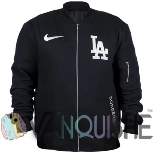 Los Angeles Dodgers Dugout Jacket front look