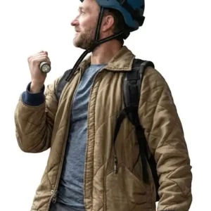 Louis James Bone Keeper 2026 Ethan Brown Quilted Bomber Jacket