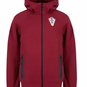 Marco Pasalic National Team Croatia Red Hooded Jacket For Men and Women