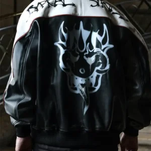 Mark Gonzales Y-3 Chito Leather Biker Jacket Sale