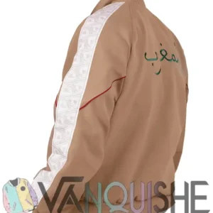 Morocco King Anthem Beige Track Jacket For Men