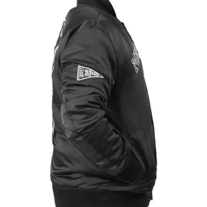 Murderers Row NY Yankees Big Logo Satin Snap-Tab Button Jacket Men and Women