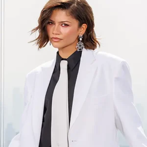 NYC 2026 Potocall Zendaya White Blazer