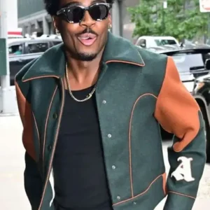 New York City 2026 Kam Patterson Wool Bomber Jacket