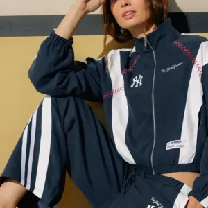 New York Yankees Off Season x MLB Navy Blue Track Jacket