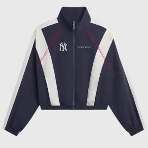 New York Yankees Off Season x MLB Navy Blue Zip-Up Track Jacket