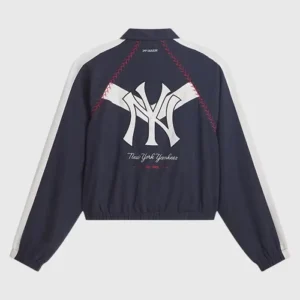 New York Yankees Off Season x MLB Navy Blue Zip-Up Track Jacket Sale