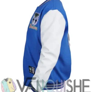 New Zealand Warriors Dynasty 2026 Blue and White Varsity Jacket Sale