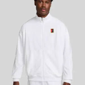 Nike Court Heritage Tennis White Jacket