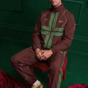 Nike x Cristiano Ronaldo One Last Dance Portugal Maroon Tracksuit