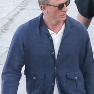 No Time To Die James Bond Blue Jacket