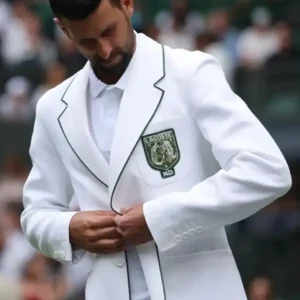 Novak Djokovic 2026 Wimbledon Championships White Blazer For Sale