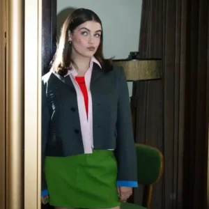 Off Campus Premiere Ella Bright Black Blazer Sale