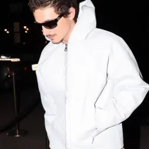 Paris 2026 Timothée Chalamet White Jacket