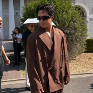Paris Couture Show Hudson Williams Brown Suit For Sale