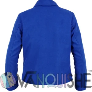 Patience S01 Patience Evans Blue Wool Jacket Backs