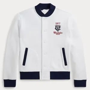 Polo Ralph Lauren x Wimbledon 2026 Fleece Baseball Jacket