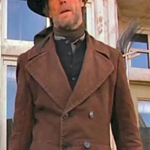 Preacher Pale Rider Brown Cotton Coat