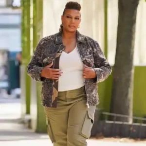 Queen Latifah TV Series The Equalizer Season 3 Robyn McCall Grey Jacket