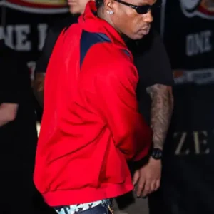 Raising Cane’s Party 2026 Travis Scott Nike England Red Track Jacket