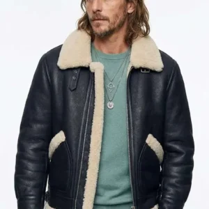 Ransom Canyon S02 Ben Robson Shearling Leather Jacket