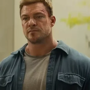 Reacher S04 Jack Reacher Blue Jacket