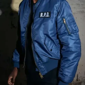 Resident Evil 2 Full Zip RPD Bomber Jacket For Men and Women