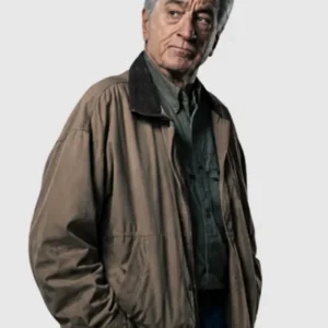 Robert De Niro Movie The Whisper Man 2026 Pete Willis Beige Jacket Sale