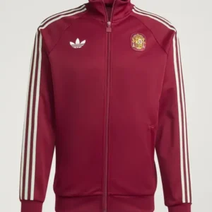 Rodrigo Hernández Fanatics Fest NYC 2026 Spain Maroon Track Jacket