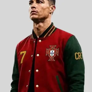 Ronaldo Portugal Varsity Jacket