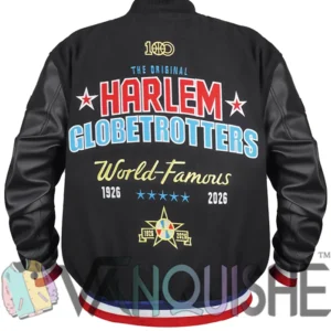 SP x Harlem Globetrotters World Famous Varsity Jacket Back