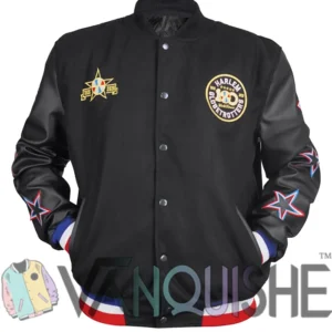 SP x Harlem Globetrotters World Famous Varsity Jacket Front