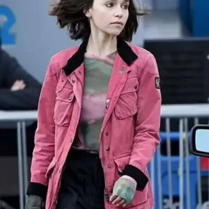 Secret Invasion S01 Emilia Clarke Pink Jacket