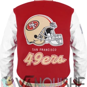 Shop Aeropostale San Francisco 49ers Bomber Jacket For Men and Women