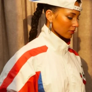 Shop Alicia Keys Yankee Stadium Full Denim Tears Track Suit