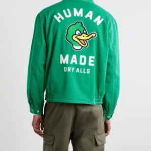 Shop Atlanta 2026 Show Louis Tomlinson Human Made Green Jacket