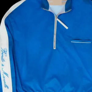 Shop Bad Bunny Marseille Blue track Jacket