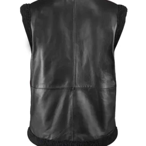 Shop Claudia Flynn Power Book IV Force Lili Simmons Black Leather Vest For Women