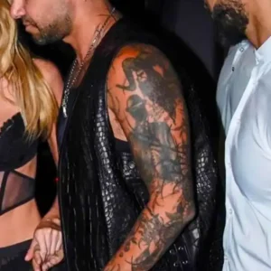 Shop DJ Anyma Vetements Paris Fashion Week Show 2026 Black Leather Vest