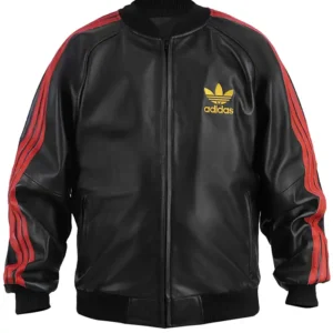 Shop Epicenter Rock Festival Jonathan Davis Black Leather Tracksuit