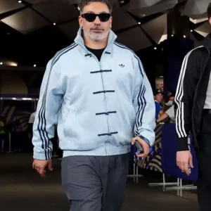 Shop FIFA Word Cup Semifinal 2026 Ezequiel Lavezzi England VS Argentina Match Ligth Blue Adidas Chinese Style Jacket
