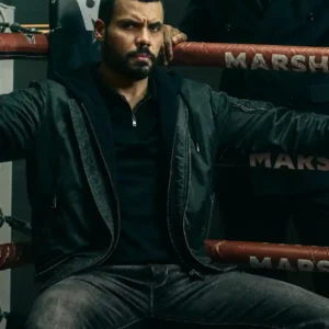 Shop Howard Charles Fightland 2026 Maduka Duke Kilroy Black Jacket