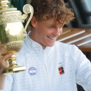 Shop Jannik Sinner Wimbledon 2026 Championship Final Wining Track Jacket For Men and Women