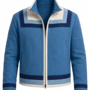 Shop Joseph Quinn Movie Avengers Doomsday Johnny Storm Blue Cosplay Jacket