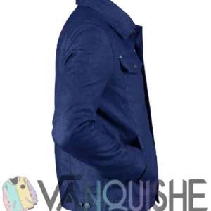 Shop Jungkook x Calvin Klein Blue Denim Jacket