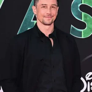 Shop Killian Scott Secret TV Series Invasion Premiere Night Black Coat