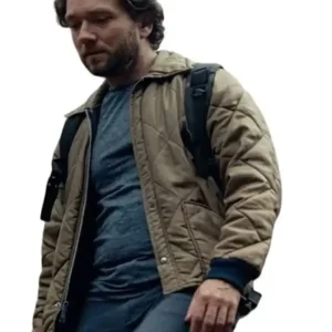 Shop Louis James Bone Keeper 2026 Ethan Brown Quilted Bomber Jacket