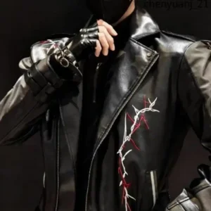 Shop Love and Deepspace Video Game Costume Leather Jacket